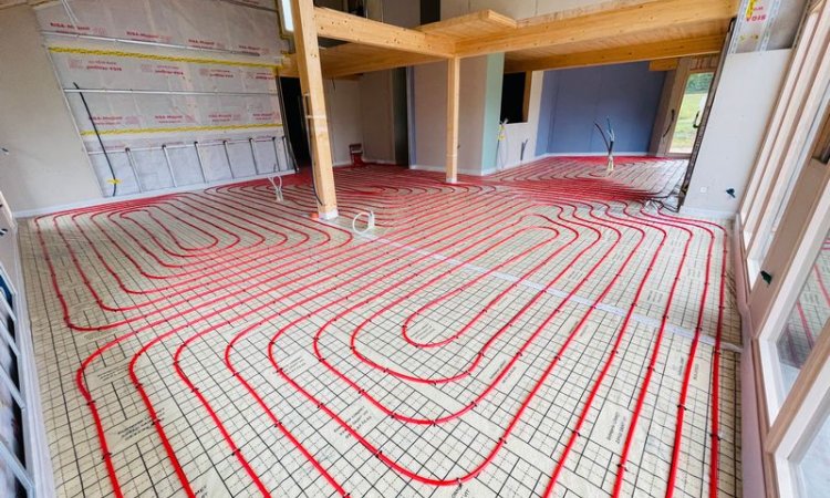 Installation de plancher chauffant - ROCHE ENER'J à Champagnole