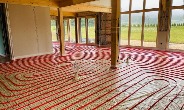 Installation de plancher chauffant - ROCHE ENER'J à Champagnole