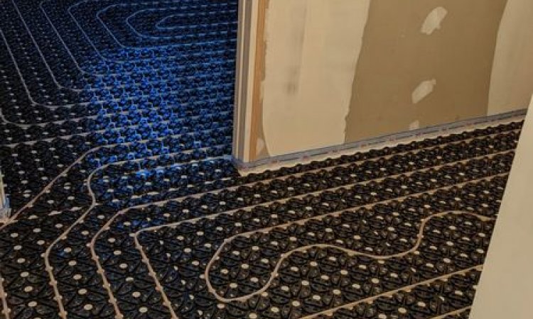 Installation de plancher chauffant - ROCHE ENER'J à Champagnole