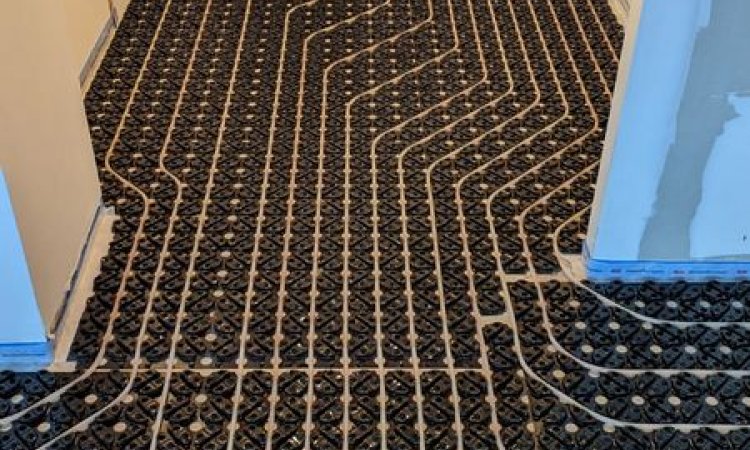 Installation de plancher chauffant - ROCHE ENER'J à Champagnole