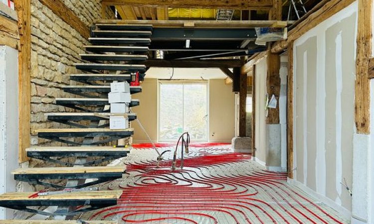 Installation de plancher chauffant - ROCHE ENER'J à Champagnole